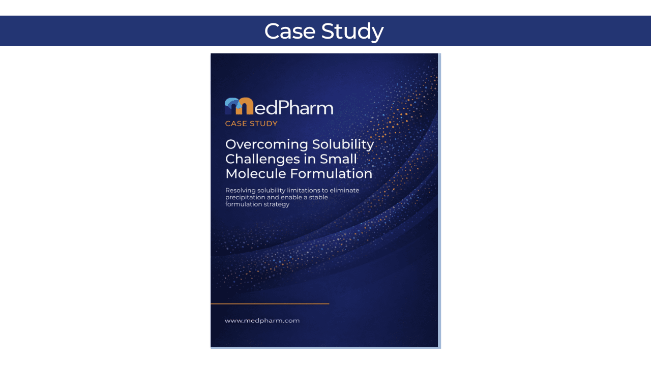 Overcoming Solubility Challenges in Small Molecule Formulation