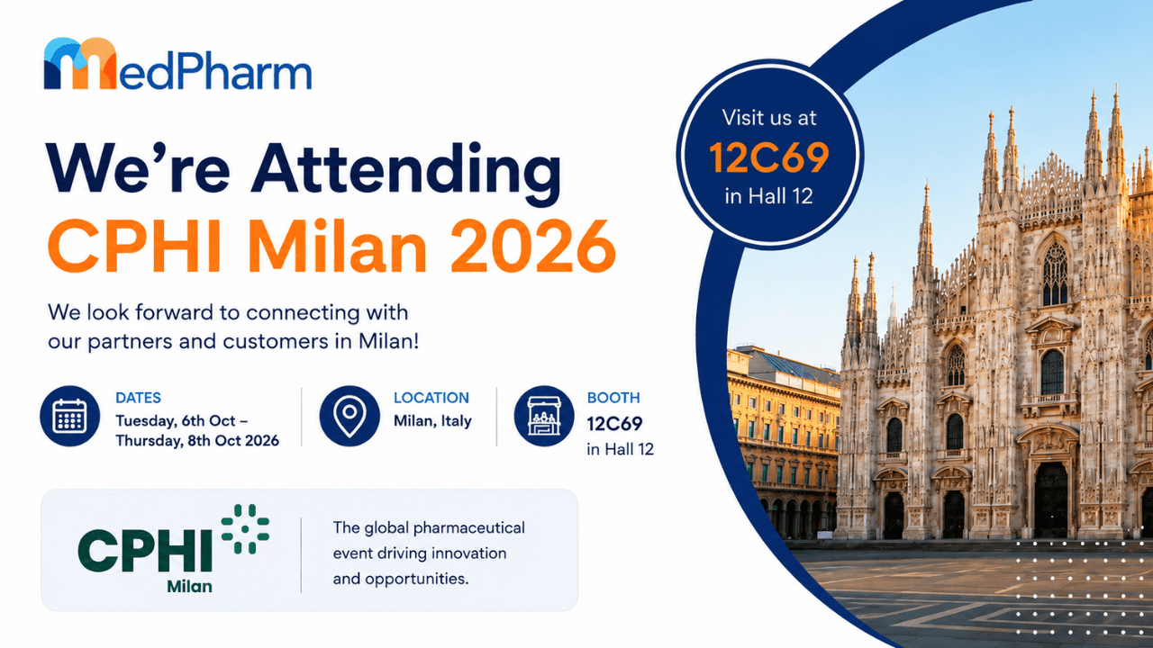 Meet MedPharm at CPHI Milan 2026